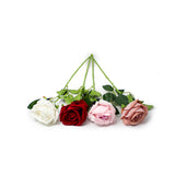 Rosa decorativa artificial