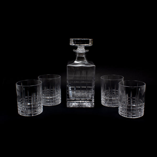 Set de whiskera con vasos x 4