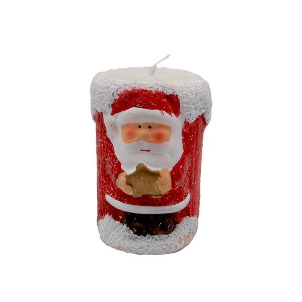 Velas Navideñas en Cerámica