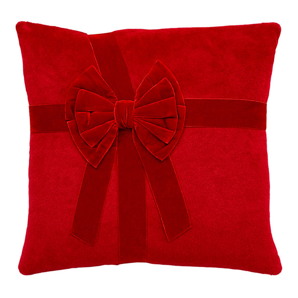 Funda Navideña Moño Rojo SIN RELLENO