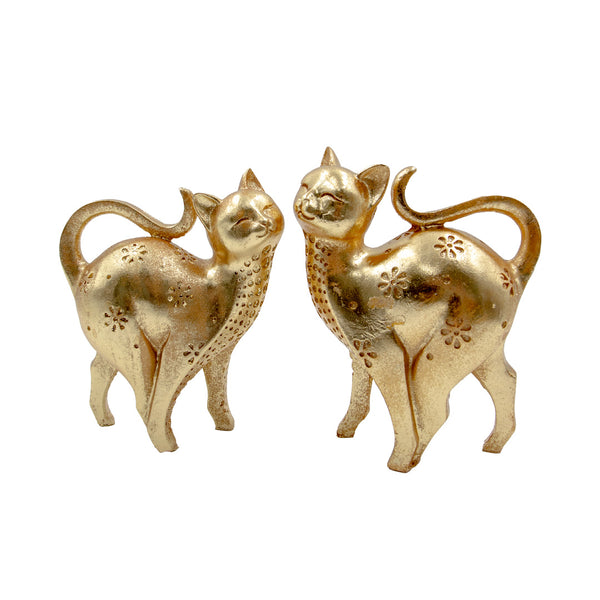 Set decorativo gatos