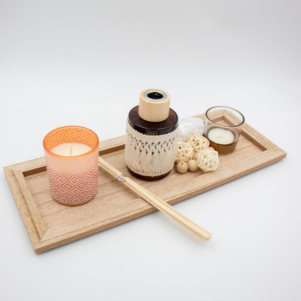 Set aroma base madera