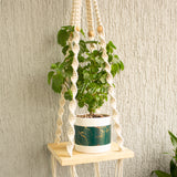 Repisa en Macramé