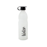 Botella de agua (Water) 1L Blanco mate